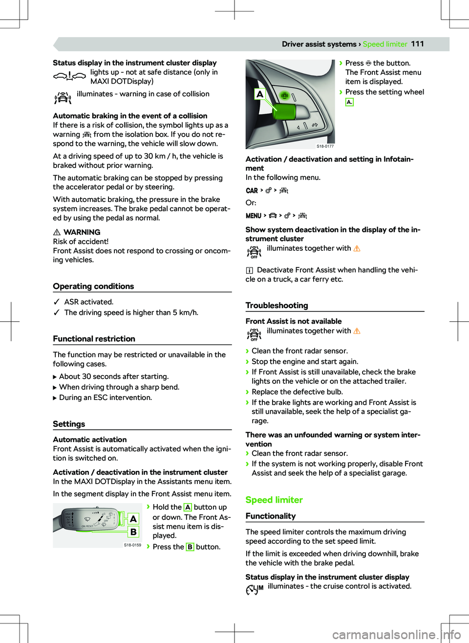 SKODA FABIA 2020  Owner´s Manual �[�