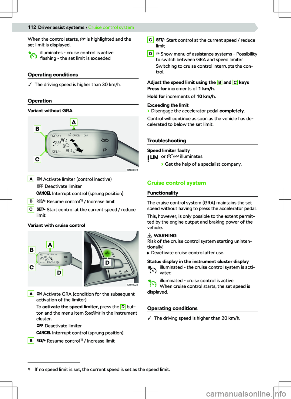 SKODA FABIA 2020  Owner´s Manual �W�