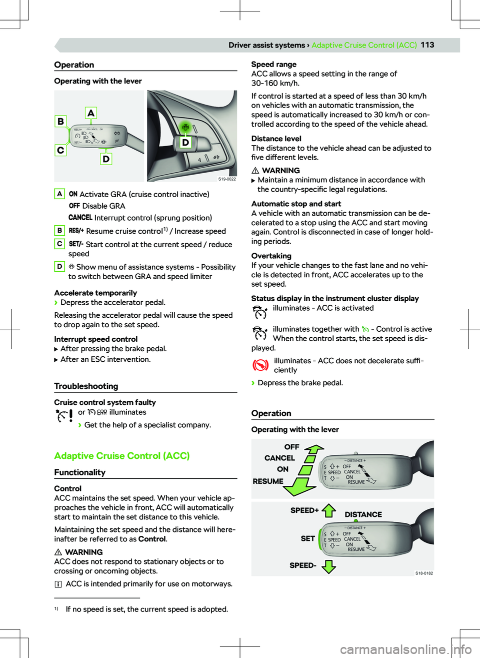 SKODA FABIA 2020  Owner´s Manual �I�