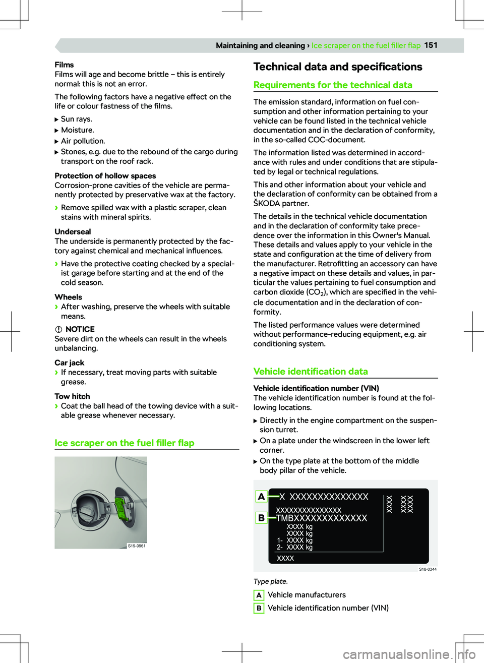 SKODA FABIA 2020  Owner´s Manual �F�