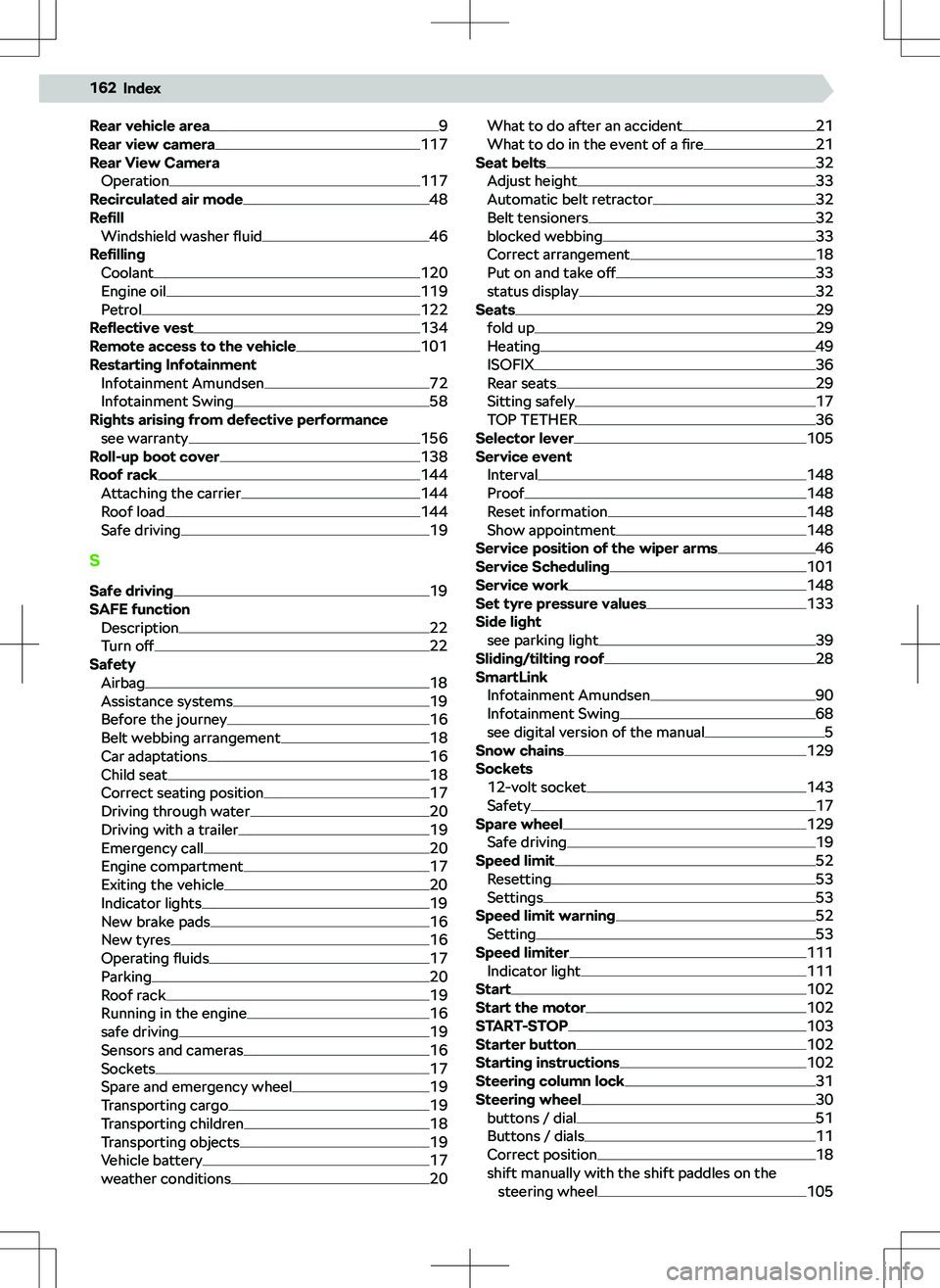 SKODA FABIA 2021  Owner´s Manual �R�