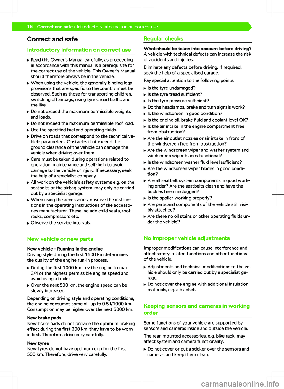 SKODA FABIA 2020  Owner´s Manual �C�