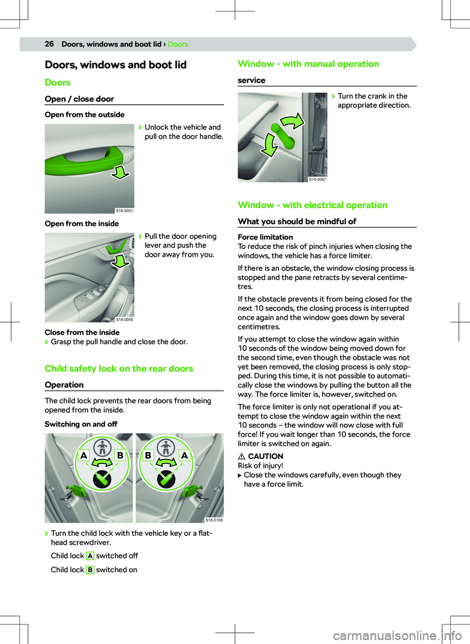 SKODA FABIA 2018  Owner´s Manual ��