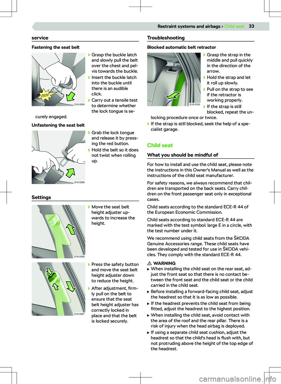 SKODA FABIA 2020  Owner´s Manual �
