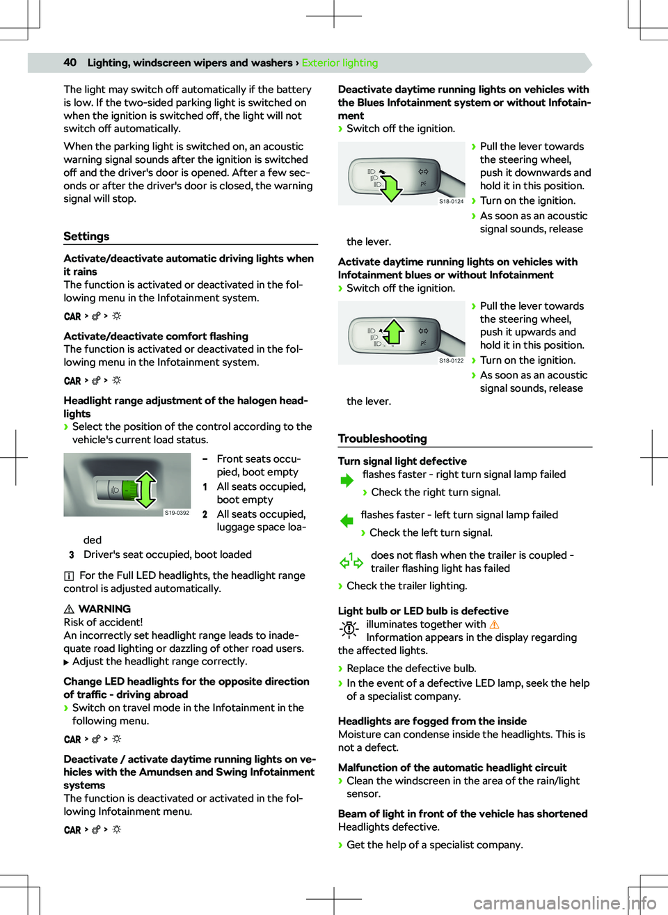 SKODA FABIA 2021  Owner´s Manual �b�