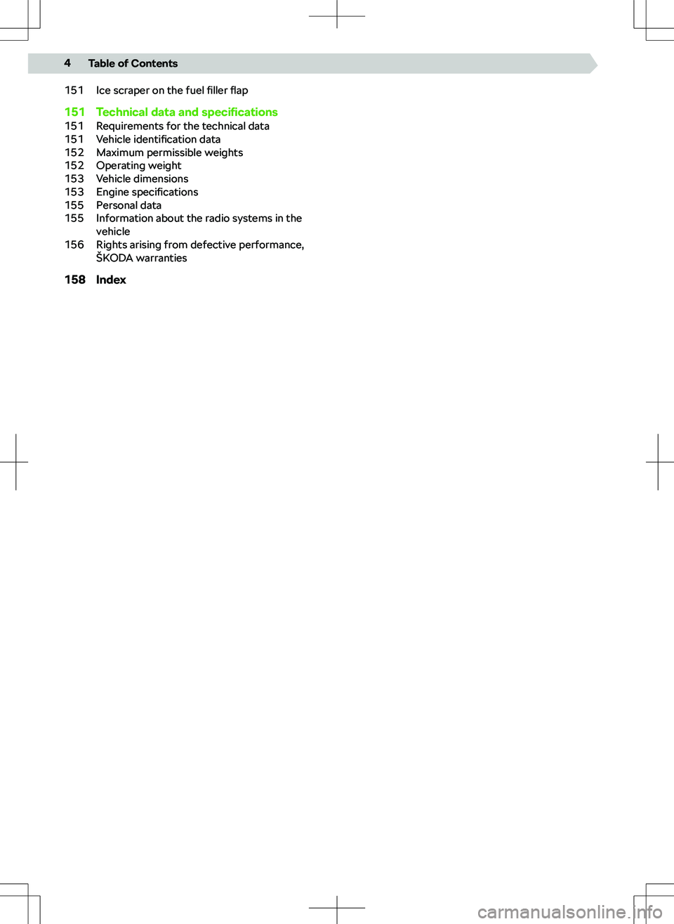 SKODA FABIA 2021  Owner´s Manual 