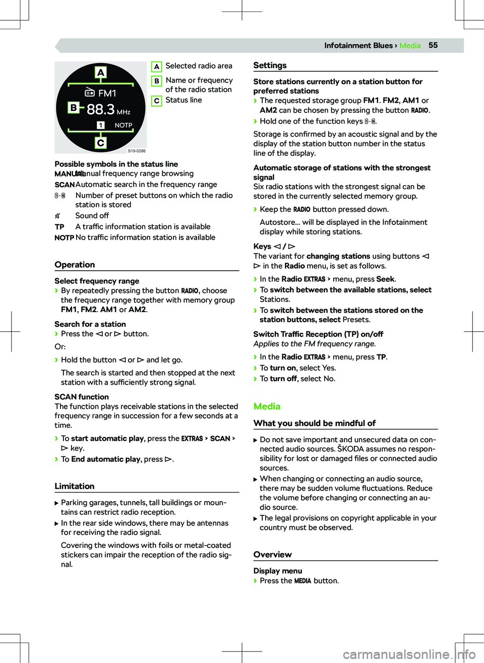 SKODA FABIA 2021  Owner´s Manual ��[�