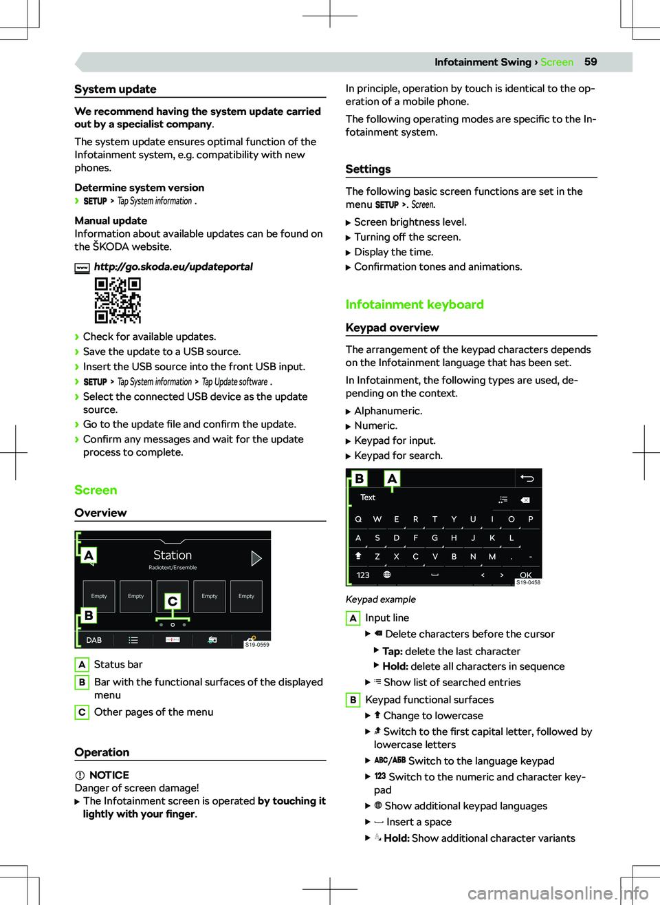 SKODA FABIA 2021  Owner´s Manual �[�y�