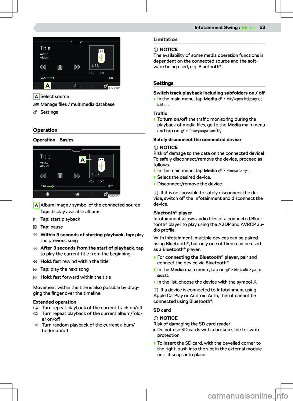 SKODA FABIA 2018  Owner´s Manual ��[�
