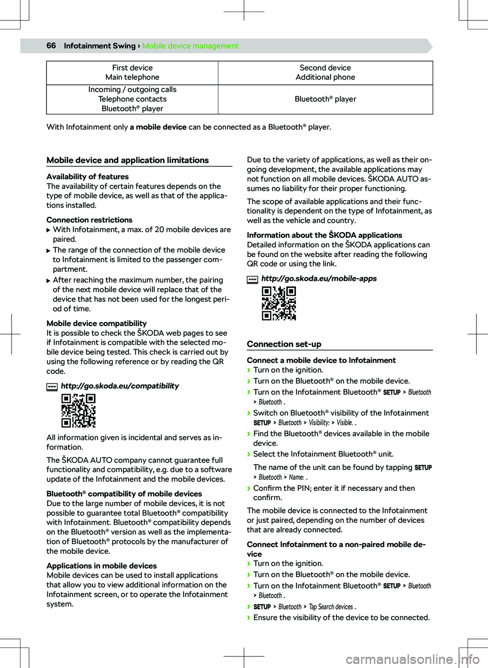 SKODA FABIA 2018  Owner´s Manual �F�