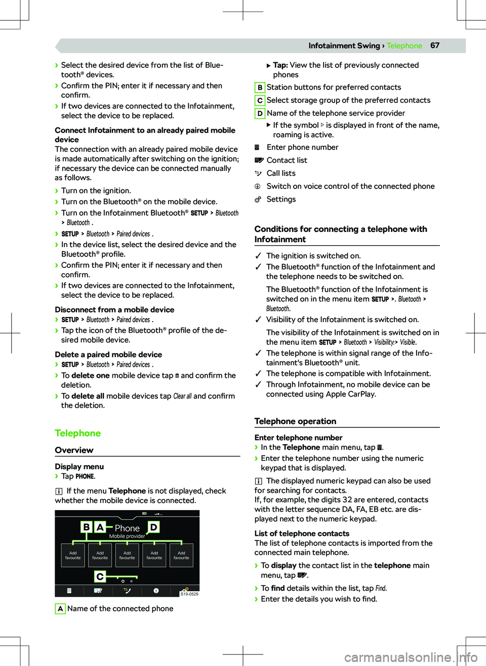 SKODA FABIA 2018  Owner´s Manual N�[�