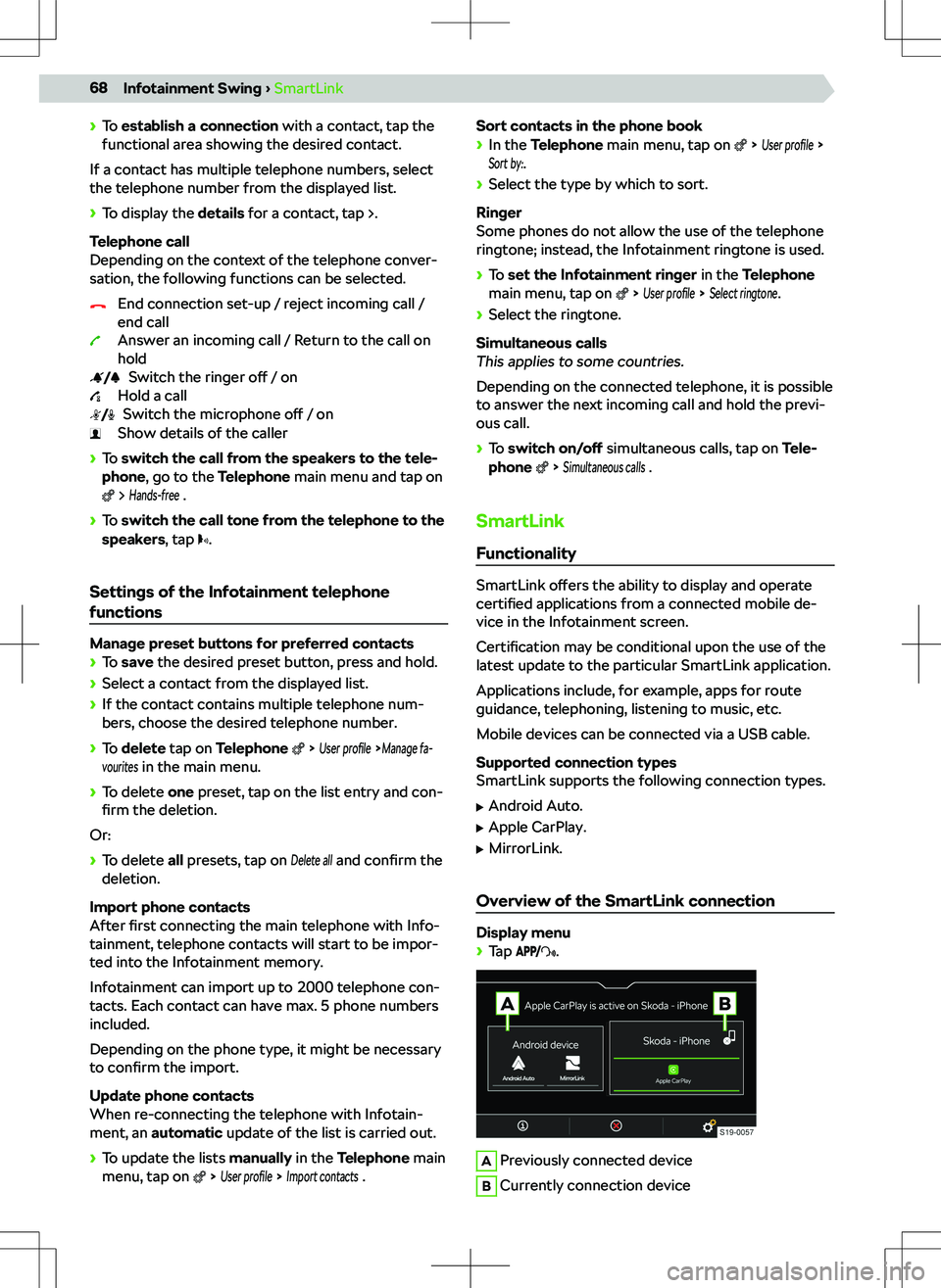SKODA FABIA 2018  Owner´s Manual N�b�