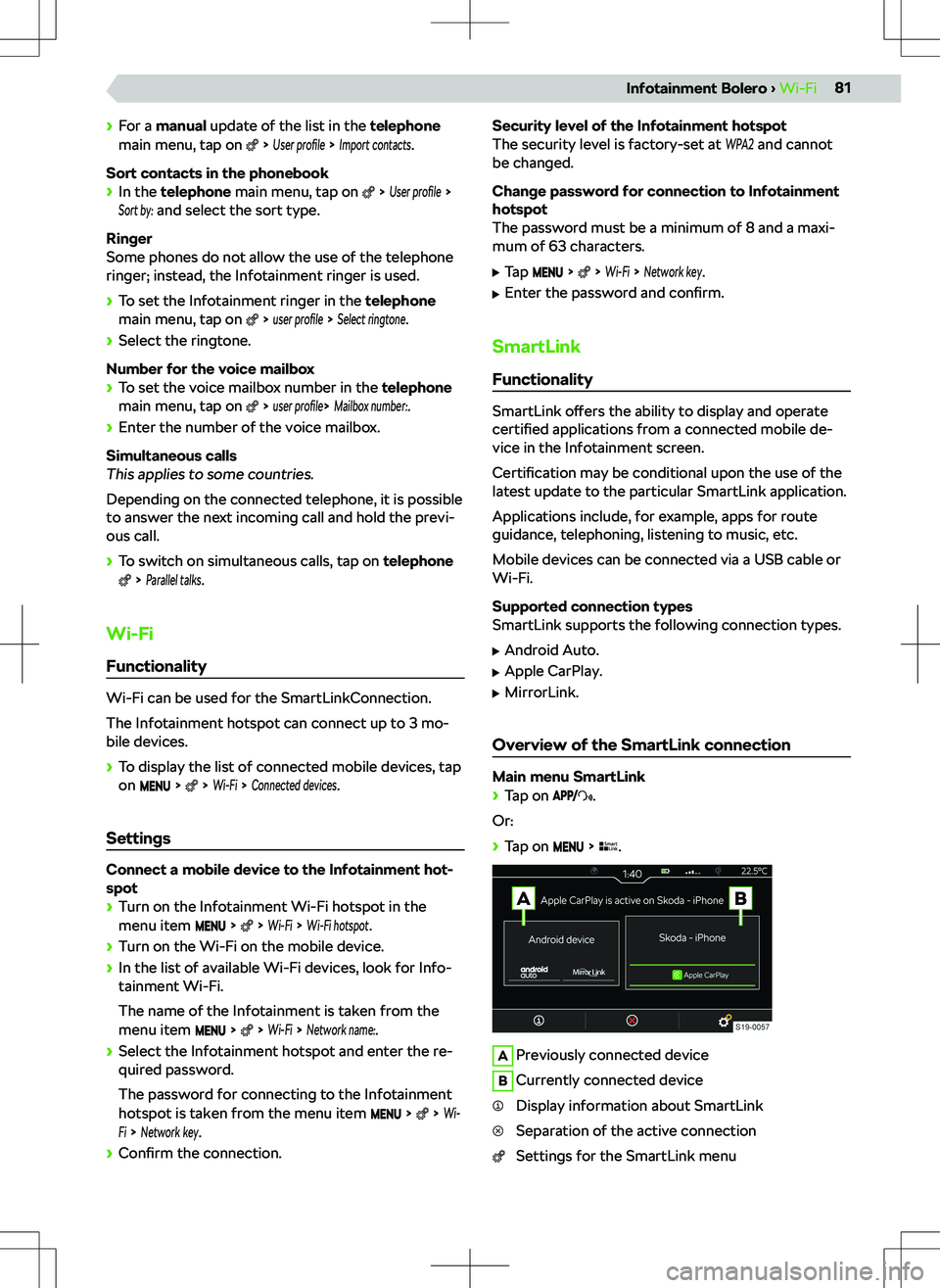 SKODA SCALA 2019  Owner´s Manual 