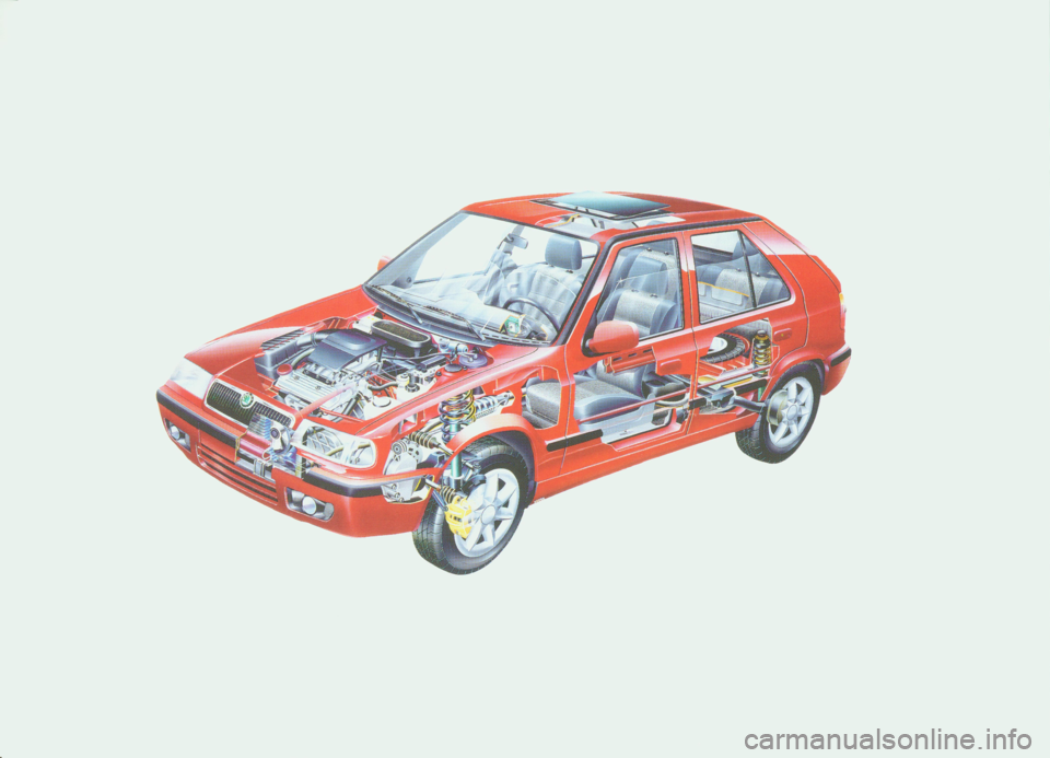 SKODA FELICIA 2000 1.G / (6U1) Owners Manual 