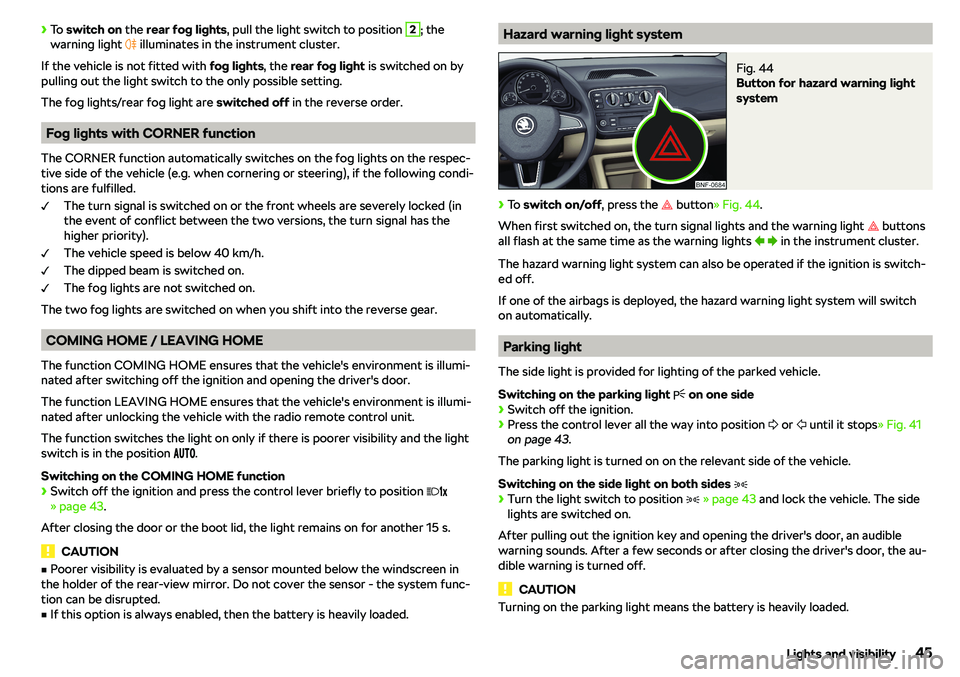 SKODA CITIGO 2018  Owners Manual 