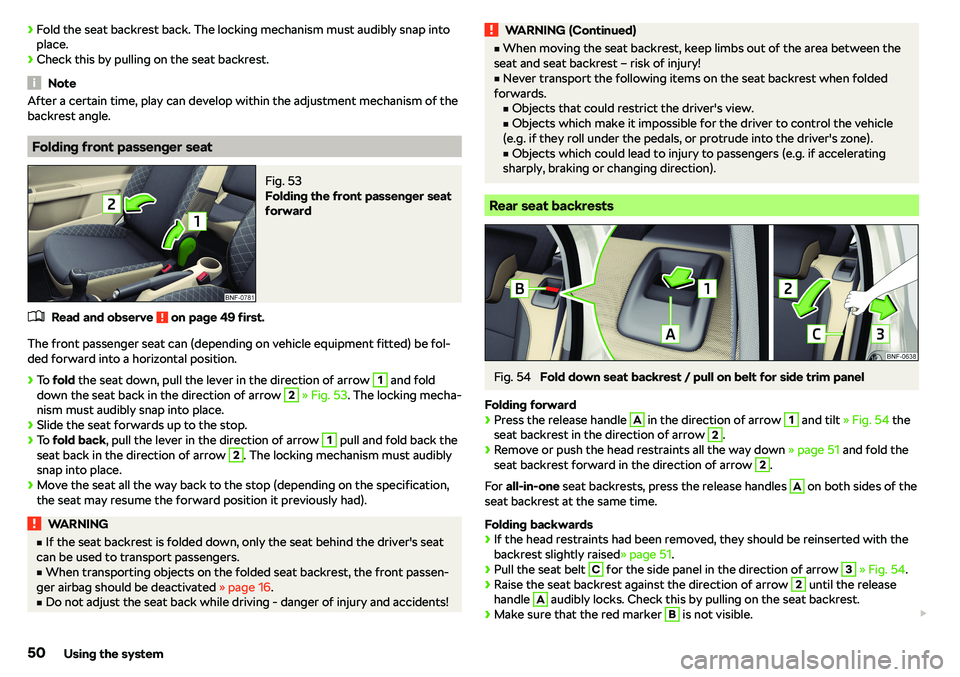 SKODA CITIGO 2018  Owners Manual 