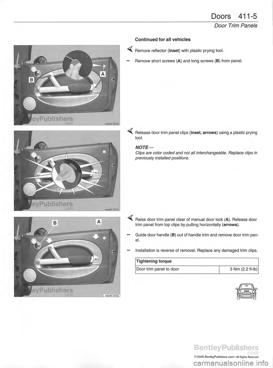 MINI COOPER 2002  Service Repair Manual 