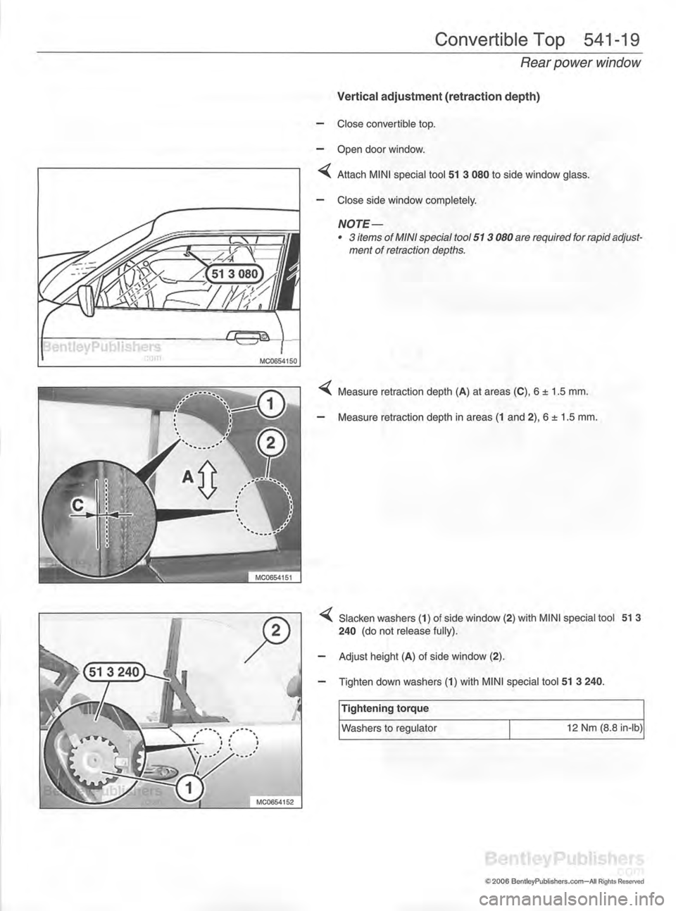 MINI COOPER 2002  Service Repair Manual 