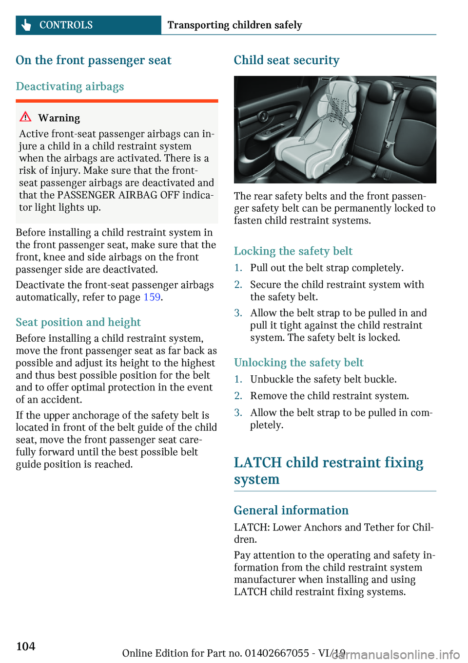 MINI CLUBMAN 2020  Owners Manual �O�n��