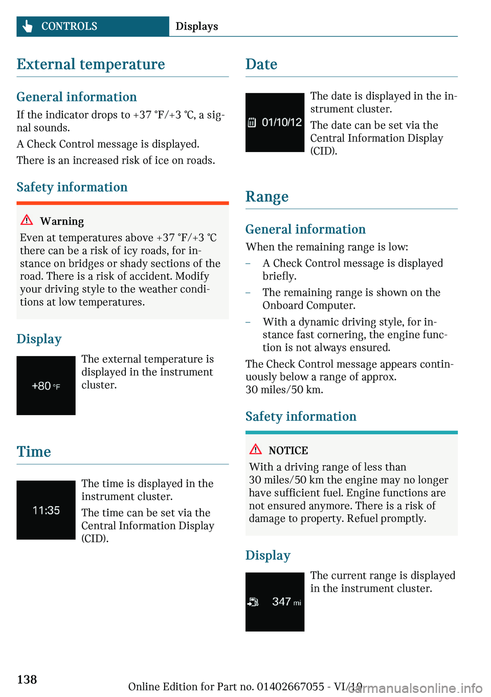 MINI CLUBMAN 2020  Owners Manual �C�