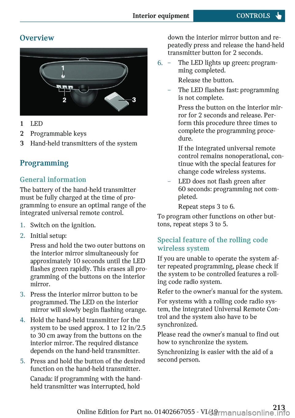 MINI CLUBMAN 2020  Owners Manual �O	�