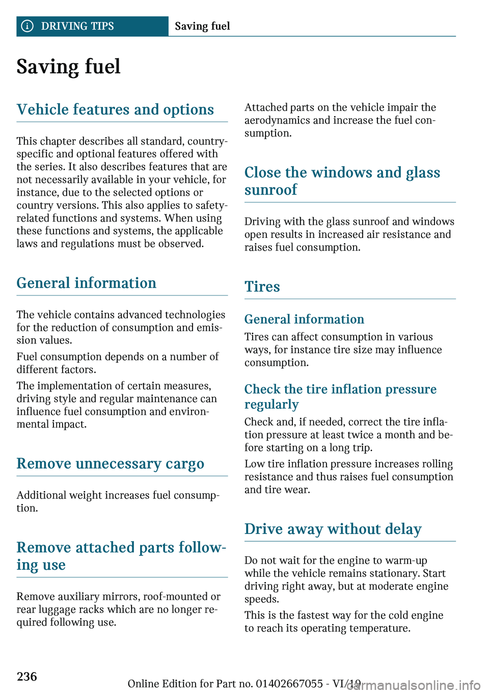 MINI CLUBMAN 2020  Owners Manual �d�