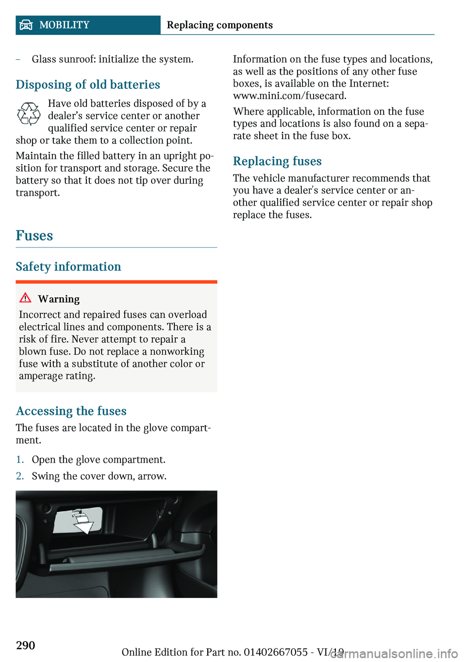 MINI CLUBMAN 2020  Owners Manual 