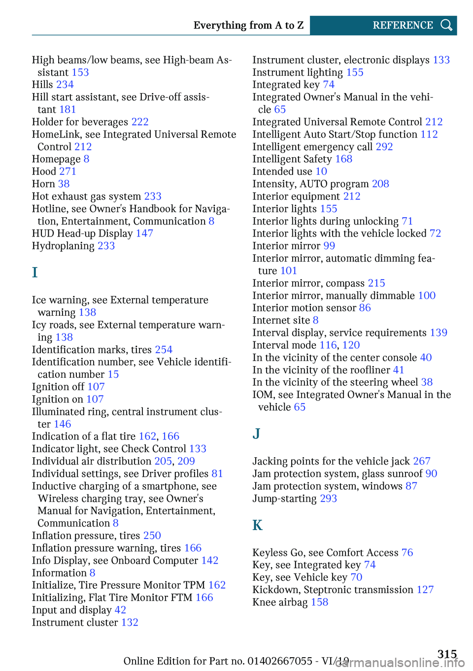 MINI CLUBMAN 2020  Owners Manual �*�