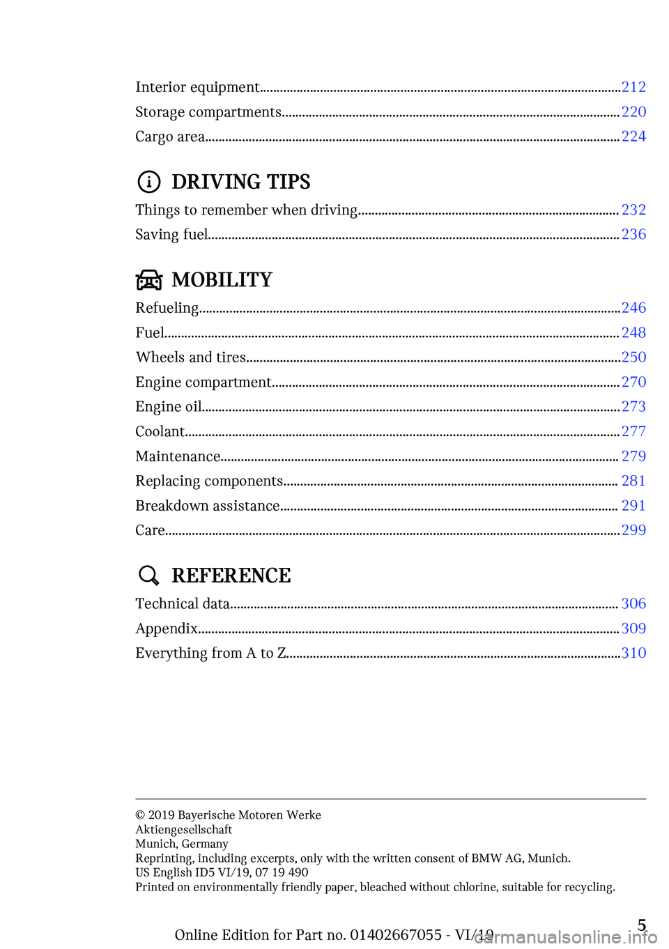 MINI CLUBMAN 2020  Owners Manual �-�n�