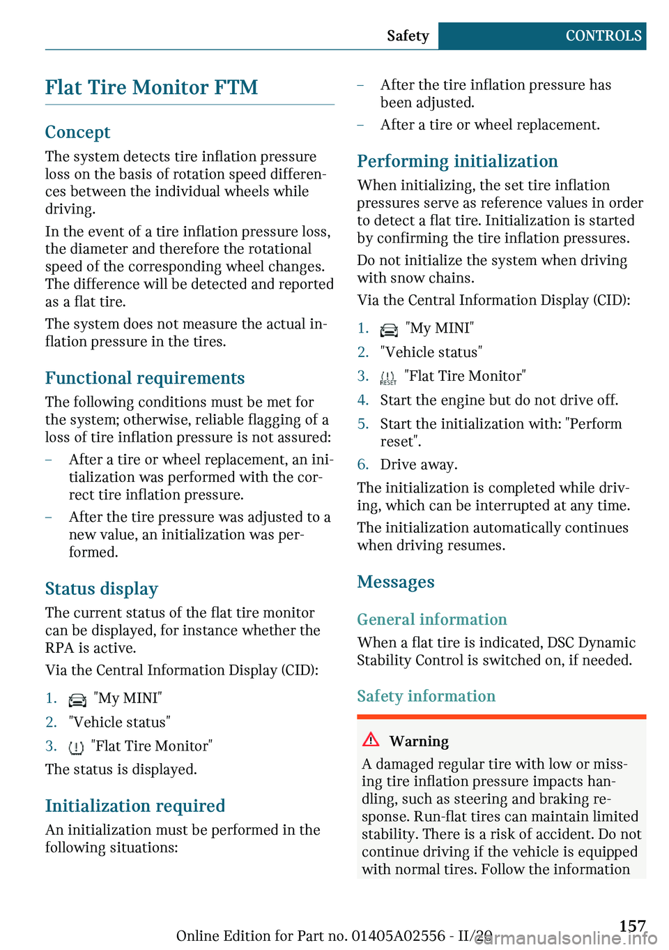 MINI CLUBMAN 2021  Owners Manual �F�