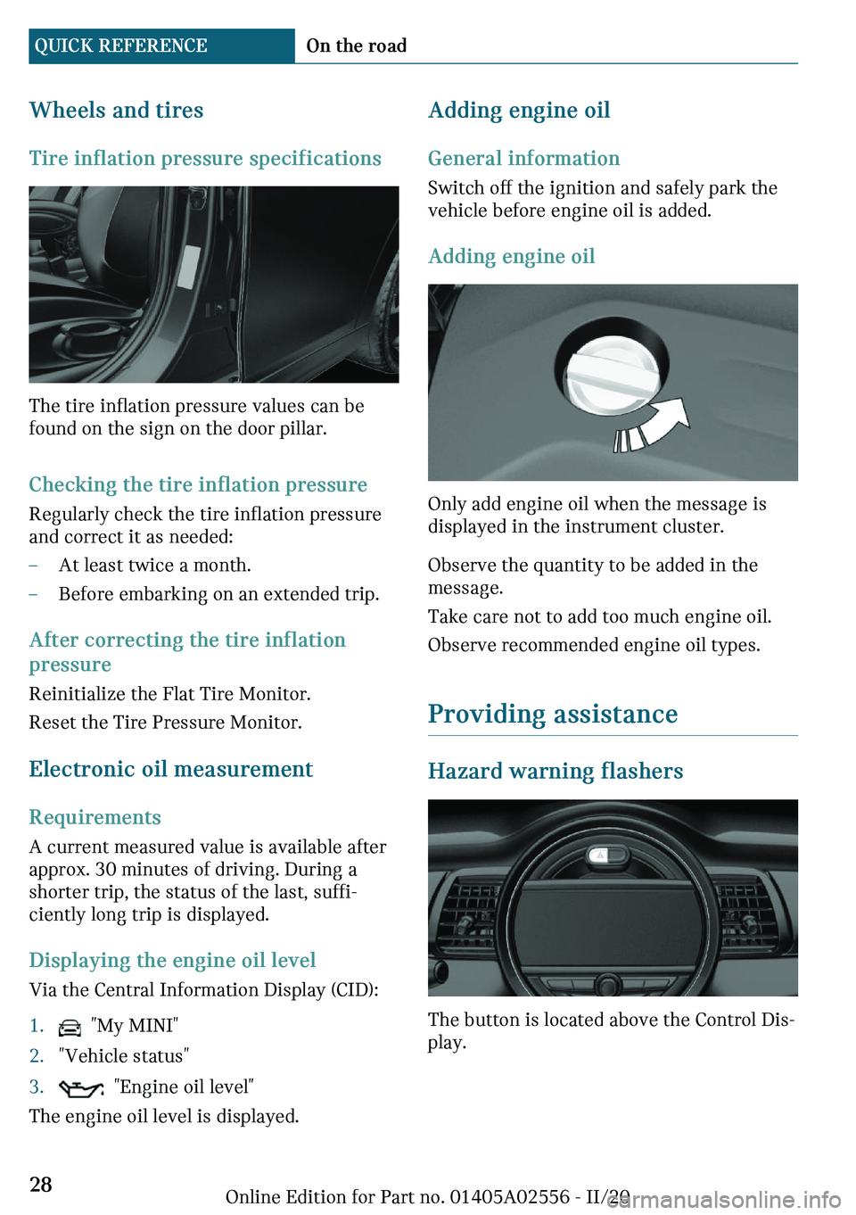 MINI CLUBMAN 2021  Owners Manual �W�