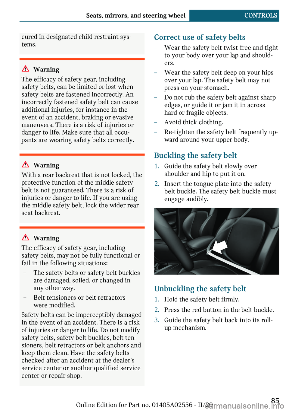 MINI CLUBMAN 2021  Owners Manual �c�