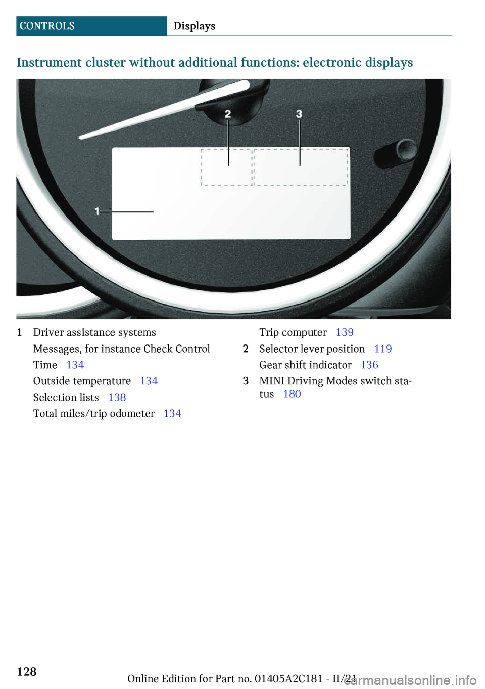 MINI CLUBMAN 2022  Owners Manual �-�n�
