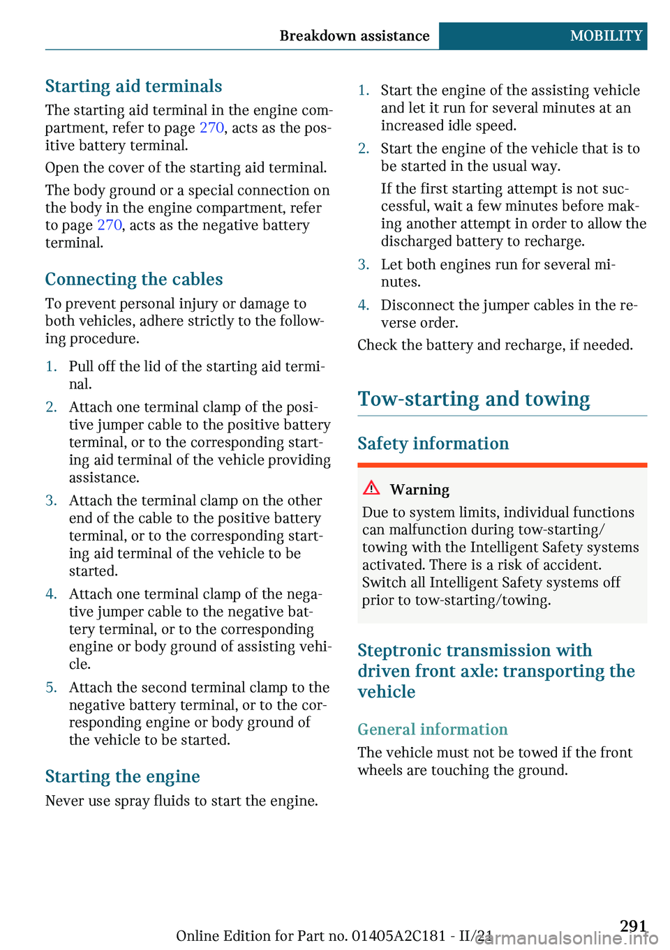 MINI CLUBMAN 2022  Owners Manual �d�