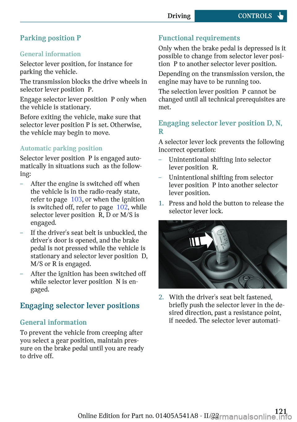 MINI CLUBMAN 2023  Owners Manual �\�