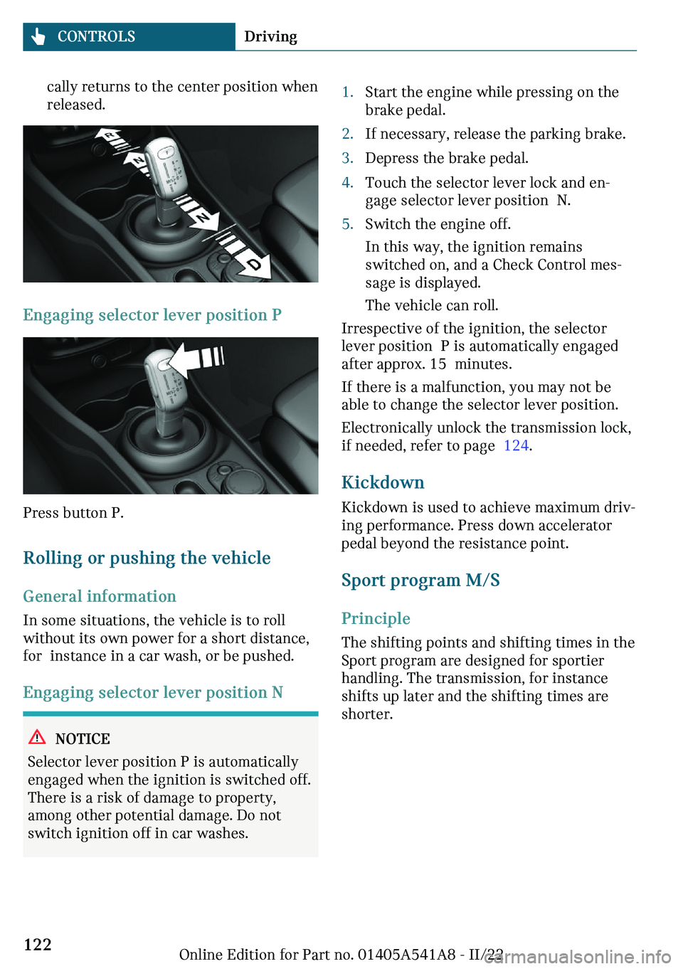 MINI CLUBMAN 2023  Owners Manual �c�