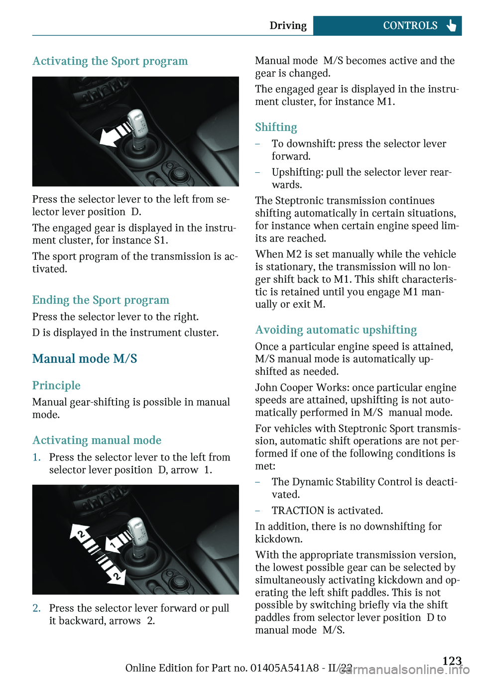 MINI CLUBMAN 2023  Owners Manual ��c�
