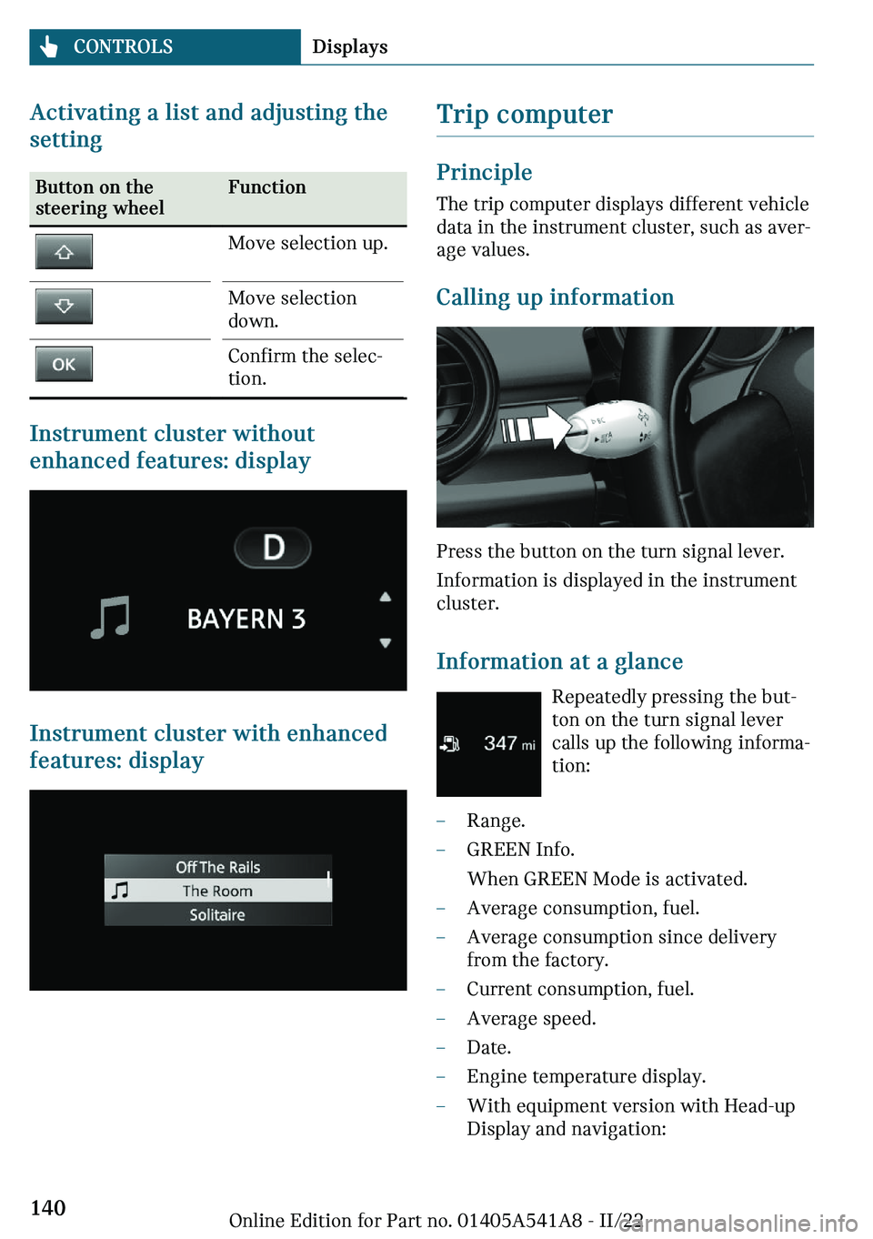 MINI CLUBMAN 2023  Owners Manual ��c�