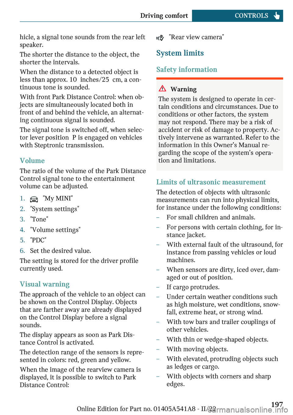MINI CLUBMAN 2023  Owners Manual �