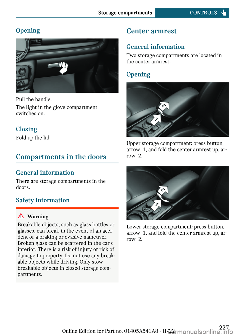 MINI CLUBMAN 2023  Owners Manual �O�