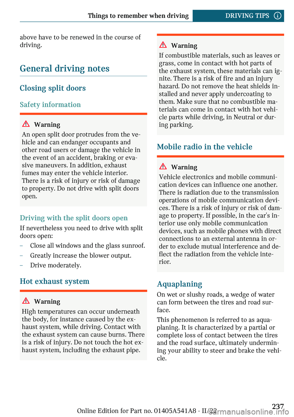 MINI CLUBMAN 2023  Owners Manual �