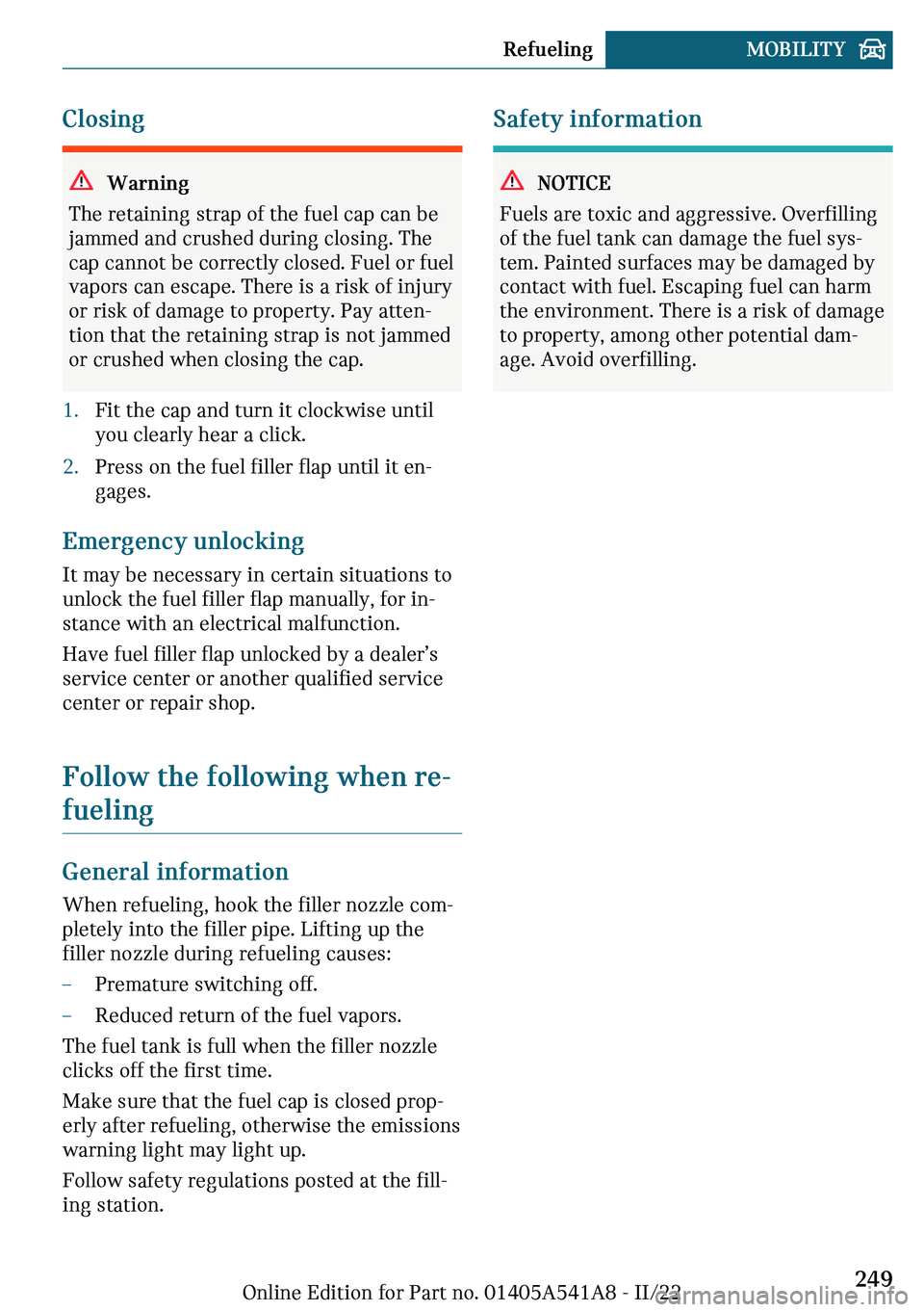 MINI CLUBMAN 2023  Owners Manual �C�