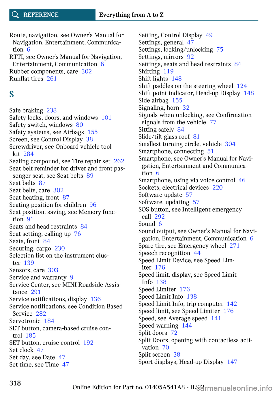 MINI CLUBMAN 2023  Owners Manual �`�
