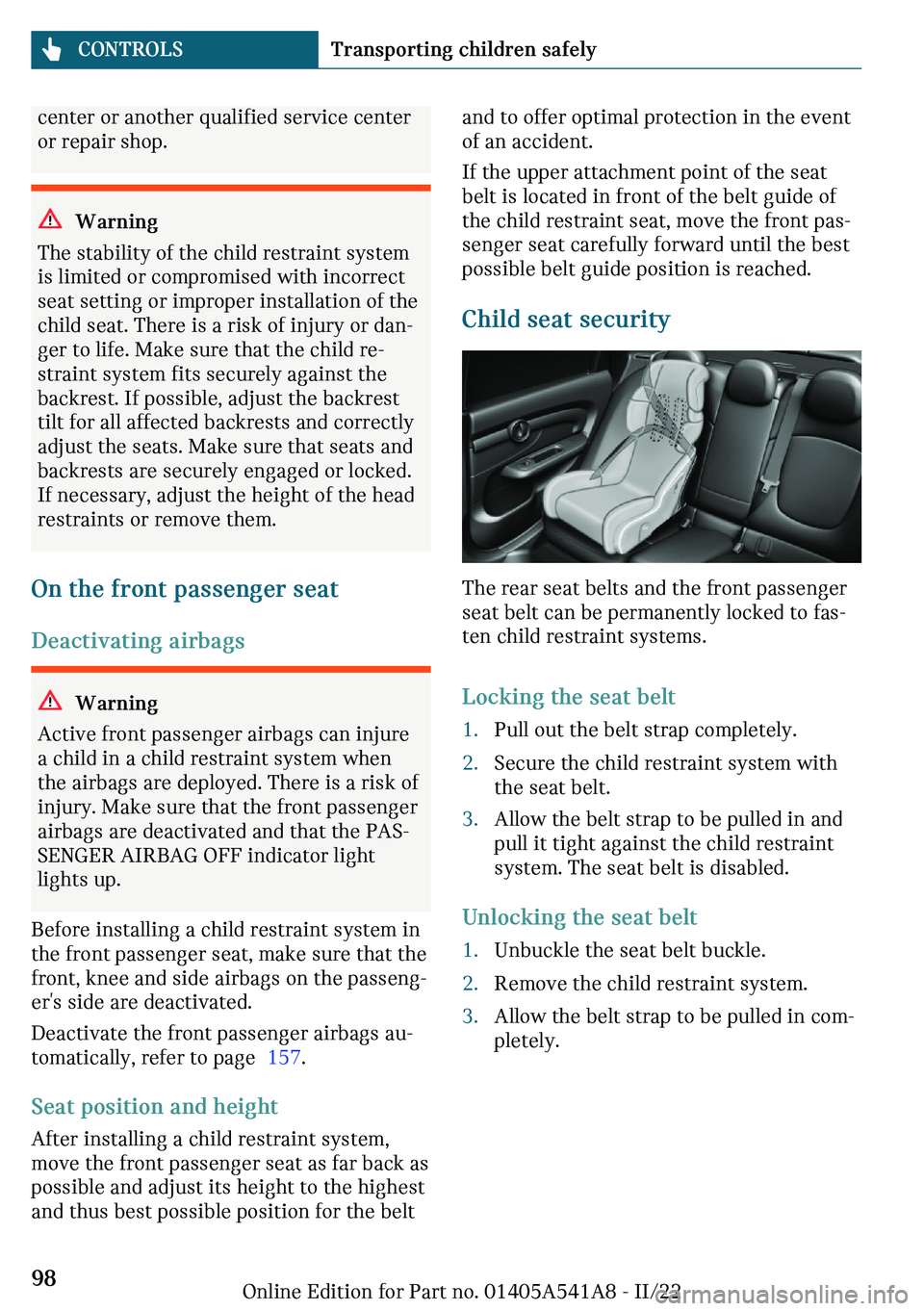 MINI CLUBMAN 2023  Owners Manual �c�
