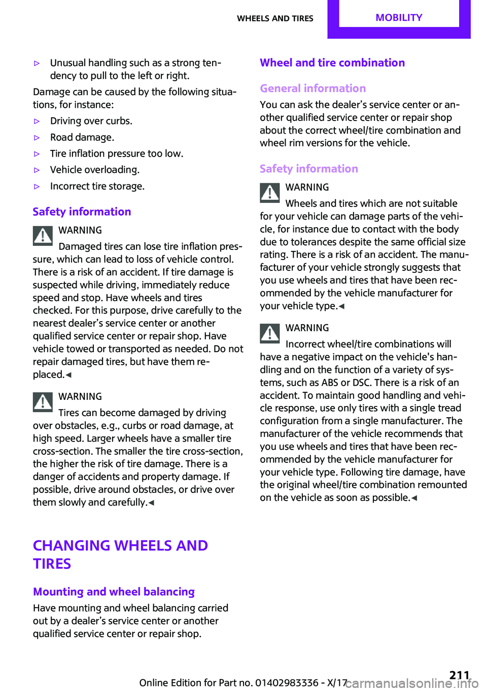 MINI COOPER 2018  Owners Manual '