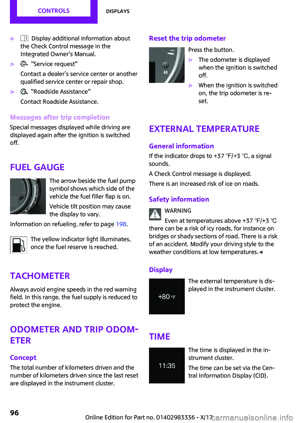 MINI COOPER 2018  Owners Manual '