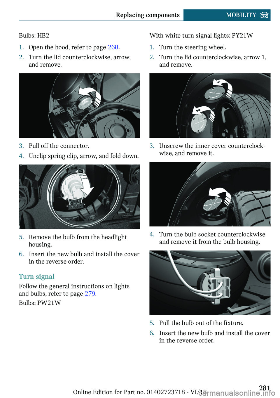 MINI COOPER 2019  Owners Manual �B�