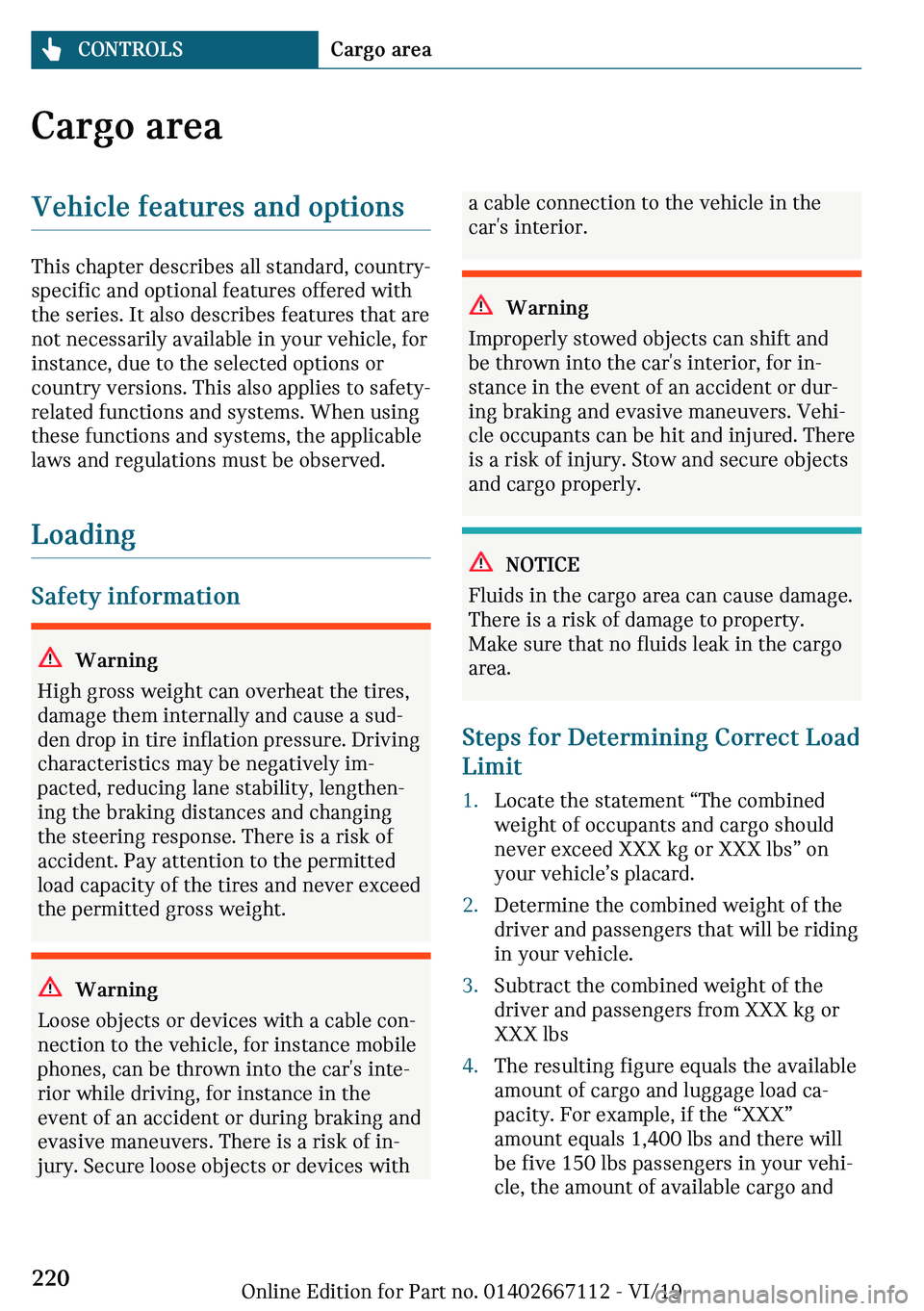 MINI COOPER 2020  Owners Manual �C�