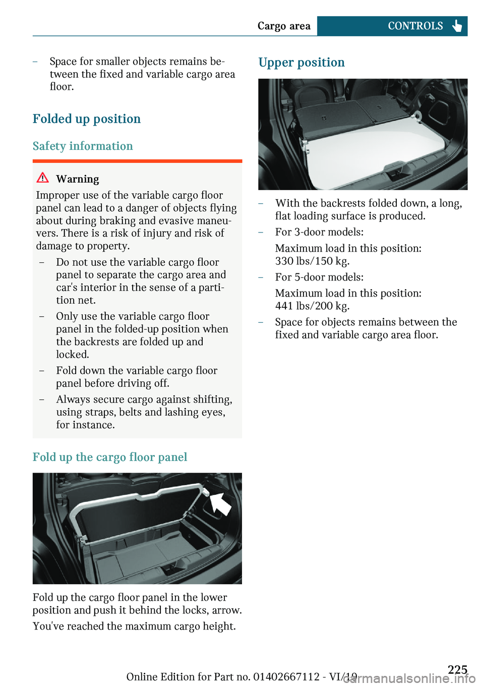MINI COOPER 2020  Owners Manual 
