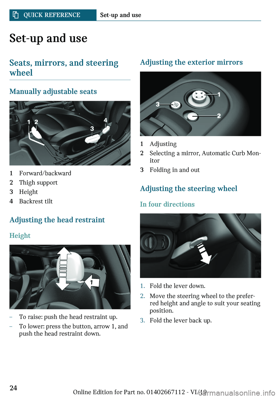 MINI COOPER 2020  Owners Manual �d�